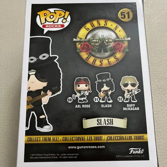 Funko Pop! Rocks Guns N’ Roses #51 SLASH - Picture 4 of 6